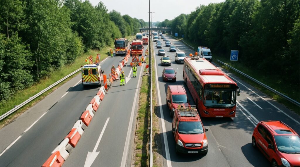 Ситуация на дорогах Владикавказа и трассах республики: пробки, ДТП, ремонт, ограничения - иллюстрация