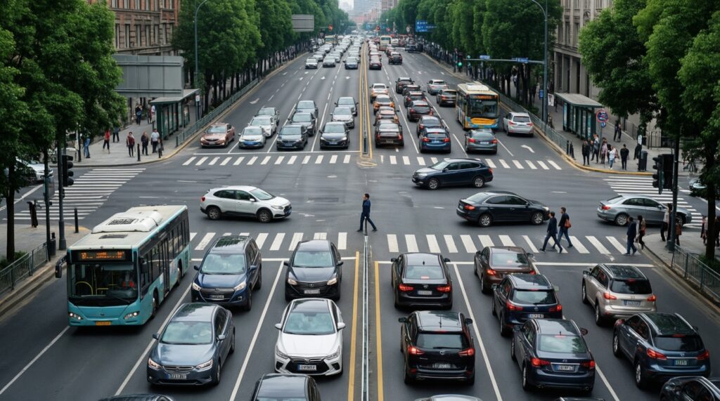 Ситуация на дорогах Владикавказа и трассах республики: пробки, ДТП, ремонт, ограничения - иллюстрация