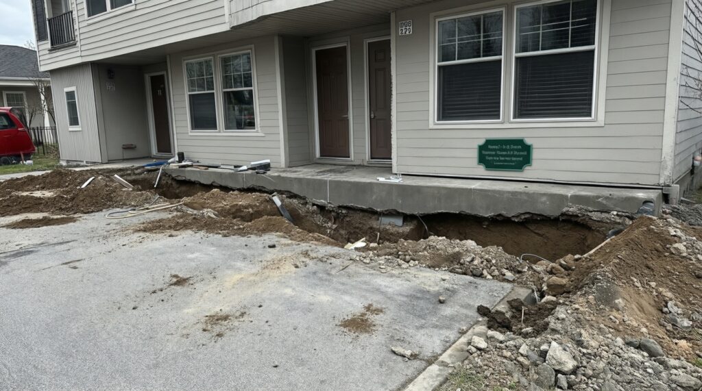 ЖКХ и городская среда: аварии на сетях, сроки ремонтов, благоустройство дворов и улиц - иллюстрация