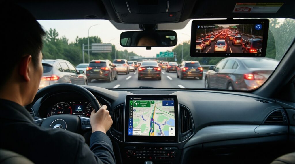 Ситуация на дорогах: пробки, перекрытия, ремонт и аварийные участки на сегодня - иллюстрация