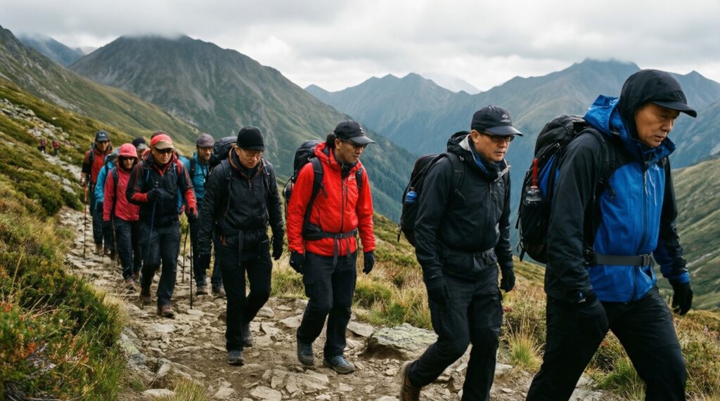 Туризм и маршруты: популярные направления, безопасность в горах и правила для путешественников - иллюстрация