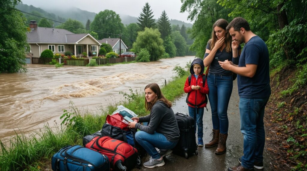 Погода и ЧС: штормовые предупреждения, паводковая обстановка, оползни и меры безопасности - иллюстрация