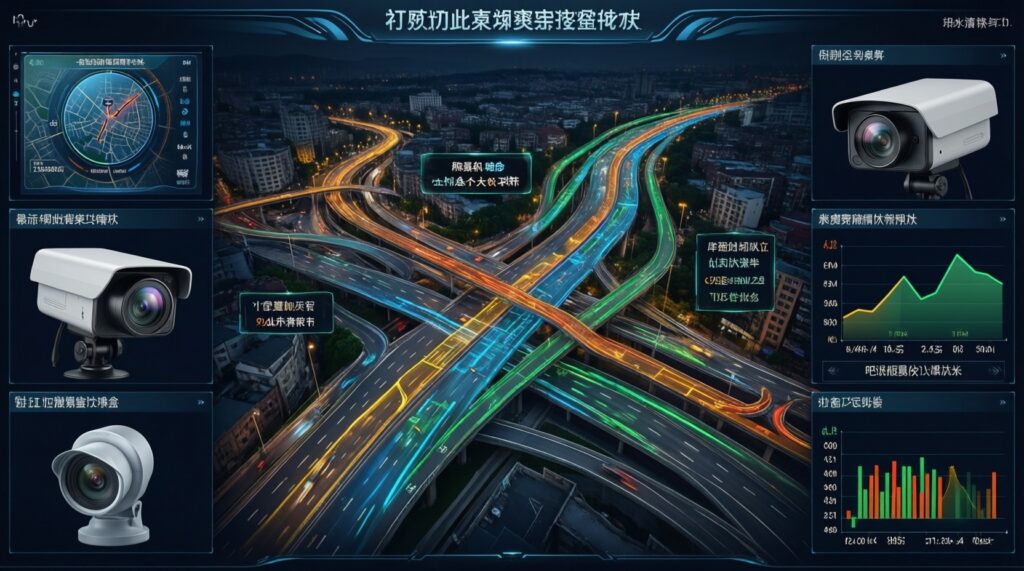 Ситуация на дорогах: пробки, аварии, перекрытия и планы дорожных работ - иллюстрация