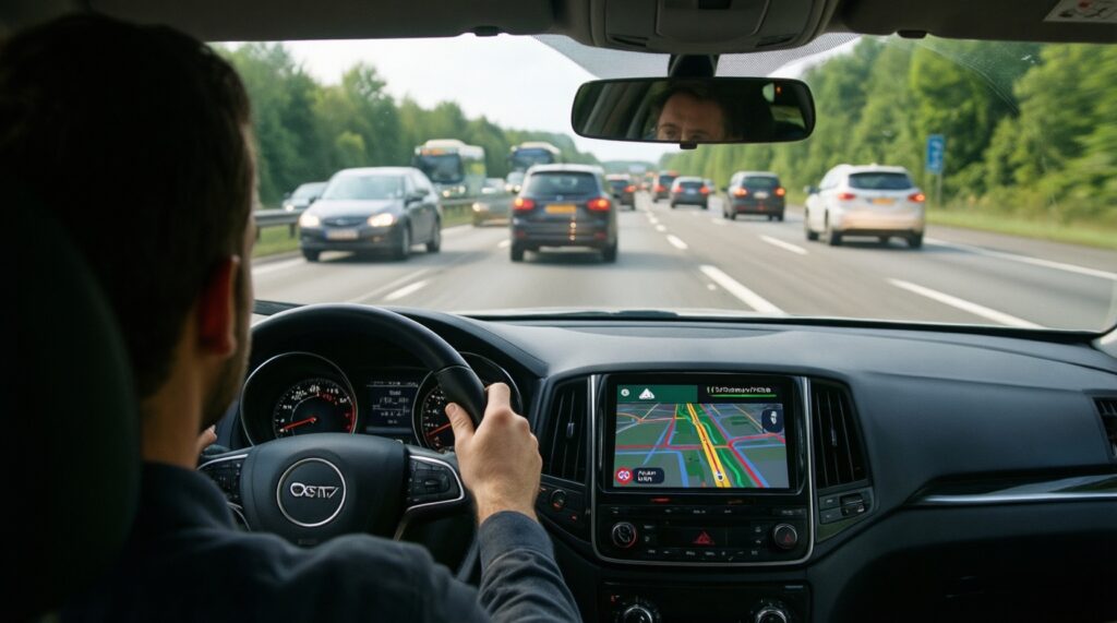 Ситуация на дорогах: пробки, перекрытия, ремонт и советы водителям - иллюстрация