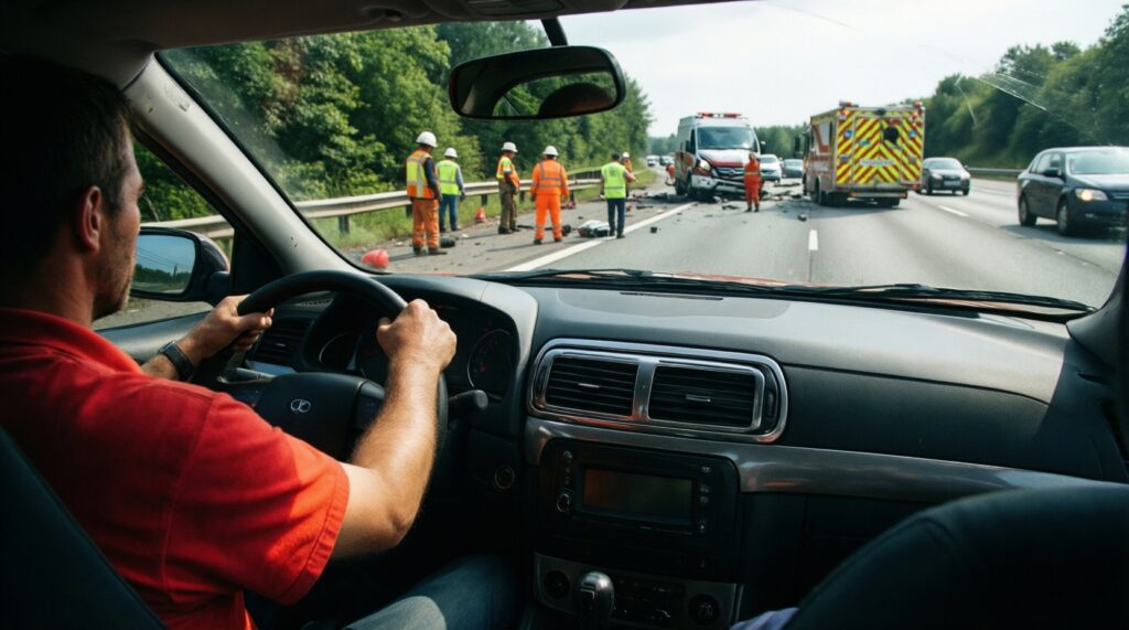 Ситуация на дорогах региона: пробки, ремонты, перекрытия, ДТП и объездные маршруты - иллюстрация