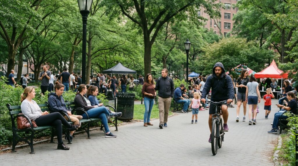 Городская среда: благоустройство дворов, парков и общественных пространств - что меняется - иллюстрация